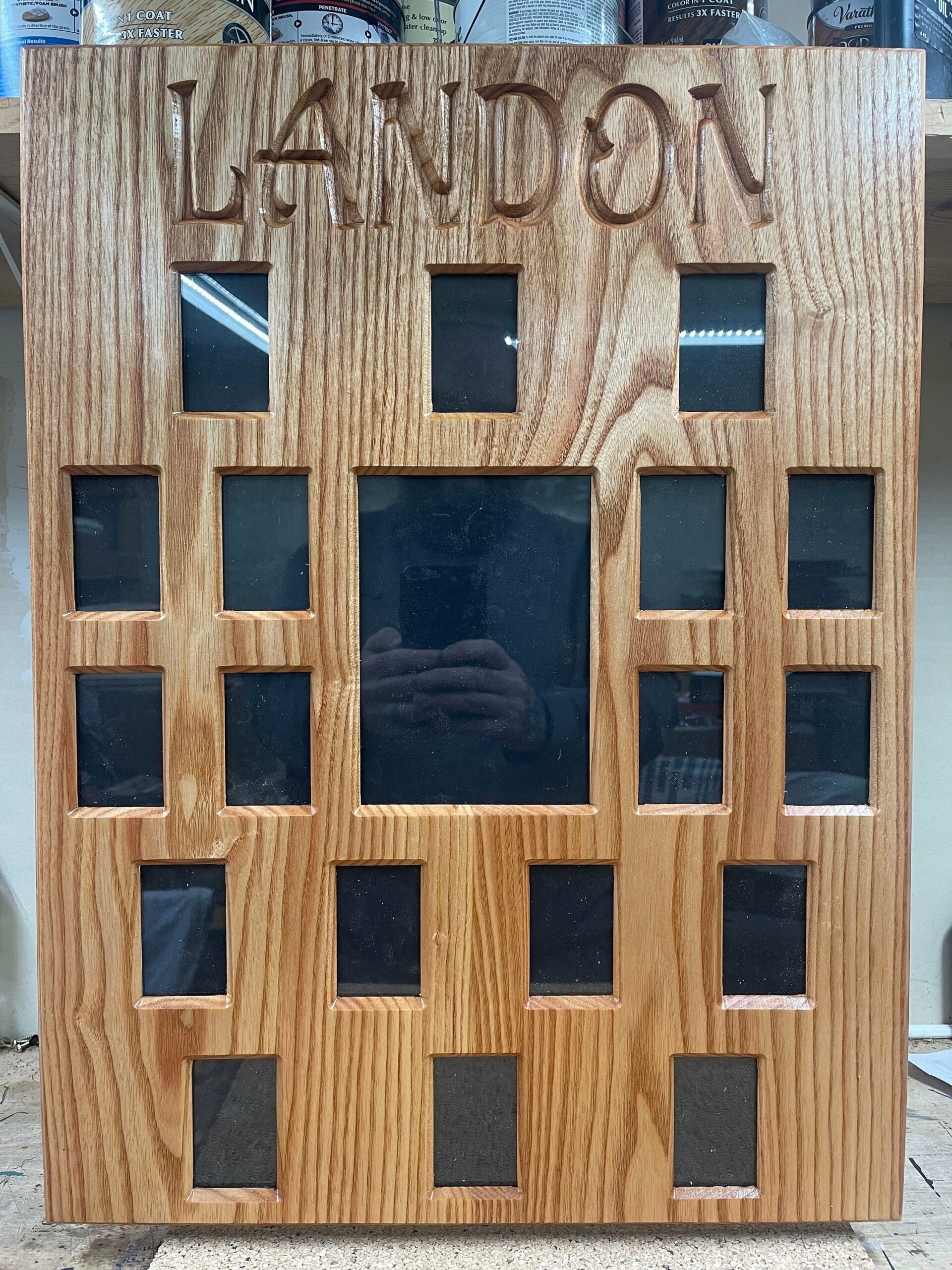 Custom made, hand made, solid wood picture frame, birth through eighteen, children, school photos, personalized