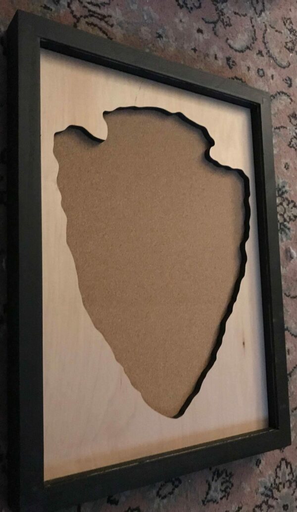 National Park Service Inspired Pin Display Shadowbox, Corkboard, Cork Display