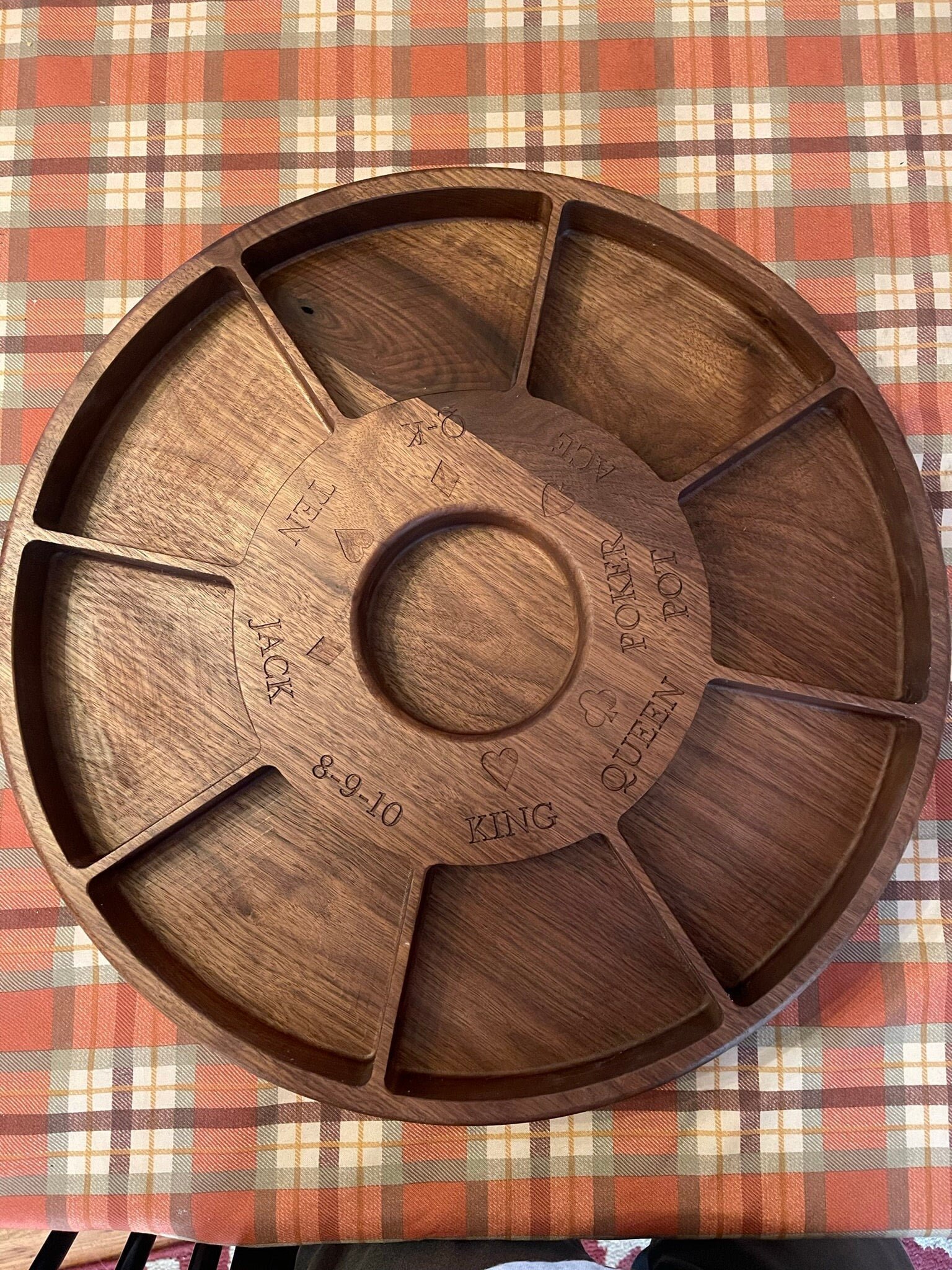 Custom made Michigan Rummy board game, Tripoley, family game, card game