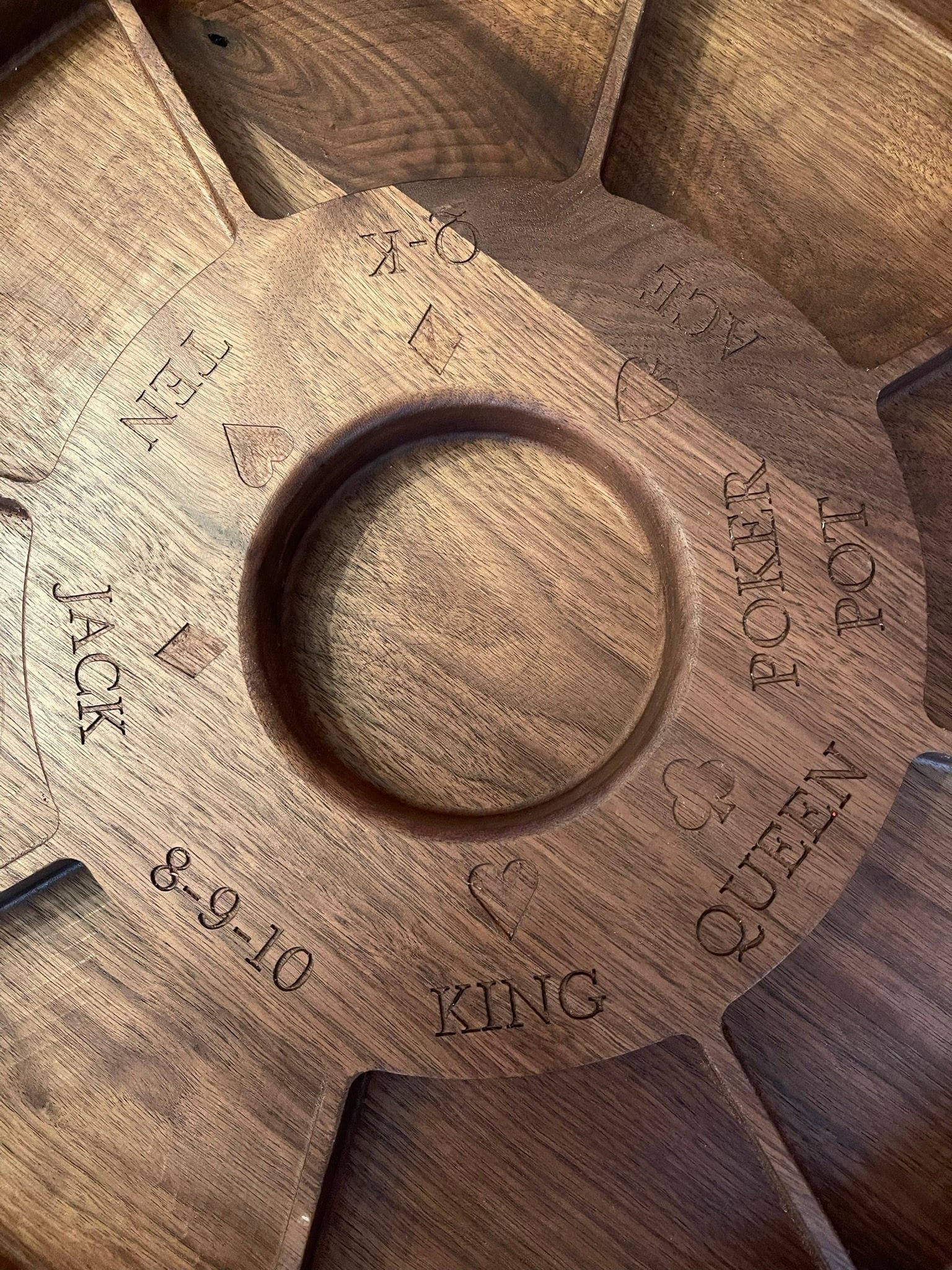 Custom made Michigan Rummy board game, Tripoley, family game, card game