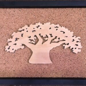 Disney Inspired Pin Display Shadowbox(Tree of Life), Corkboard, Cork Display