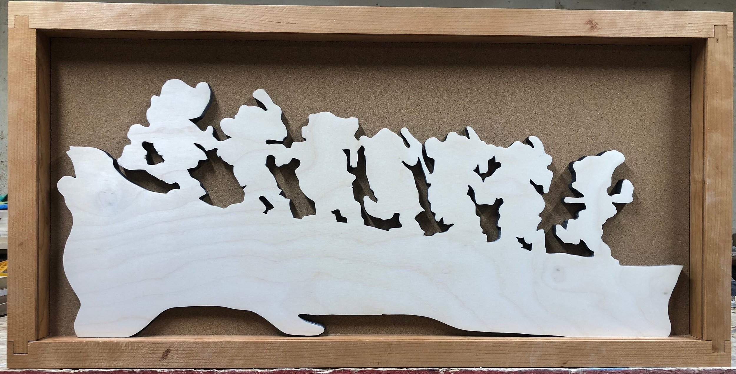 Disney Inspired Snow White Pin Display Shadowbox (Seven Dwarfs), Corkboard, Cork Display