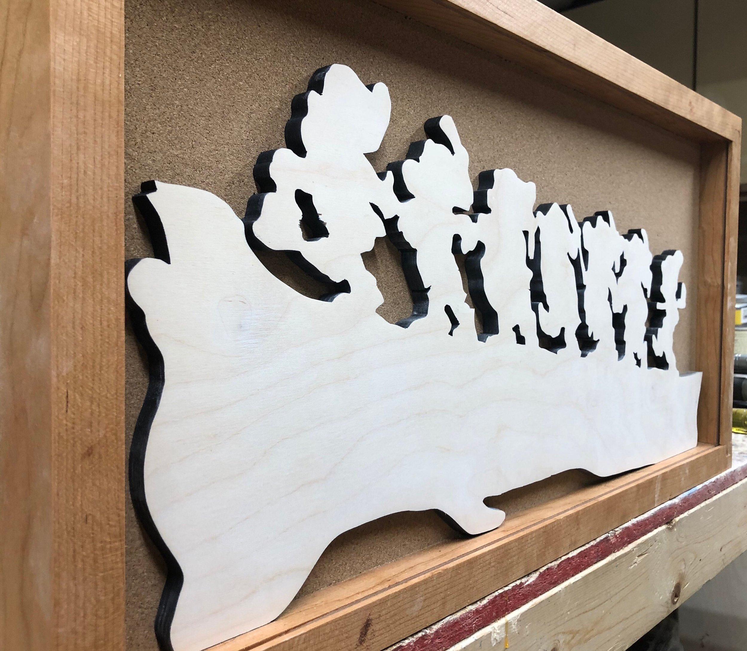 Disney Inspired Snow White Pin Display Shadowbox (Seven Dwarfs), Corkboard, Cork Display