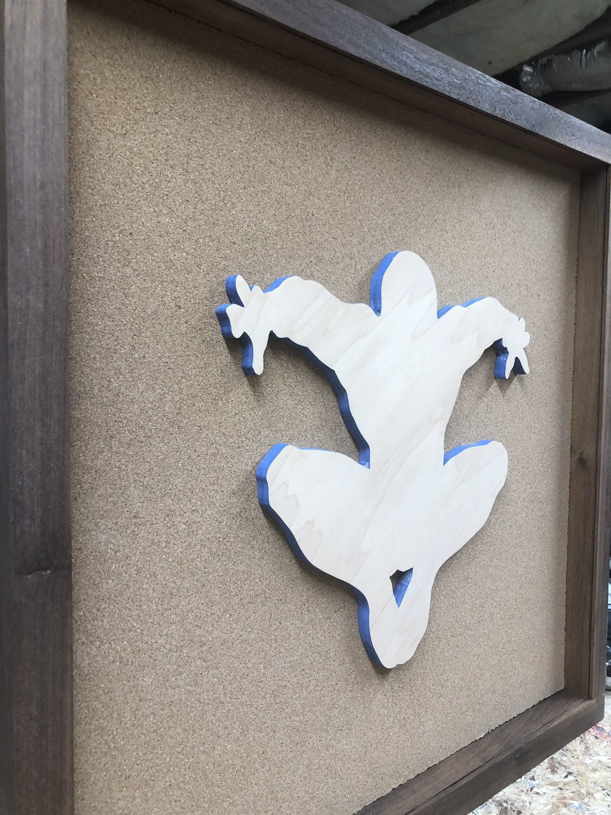 Disney Marvel Inspired Pin Display Shadowbox (Spider-Man), Corkboard, Cork Display