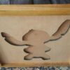 Disney Inspired Pin Display Shadowbox (Stitch - 1), Corkboard, Cork Display