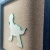 Disney Inspired Pin Display Shadowbox (Toy Story Rex), Corkboard, Cork Display
