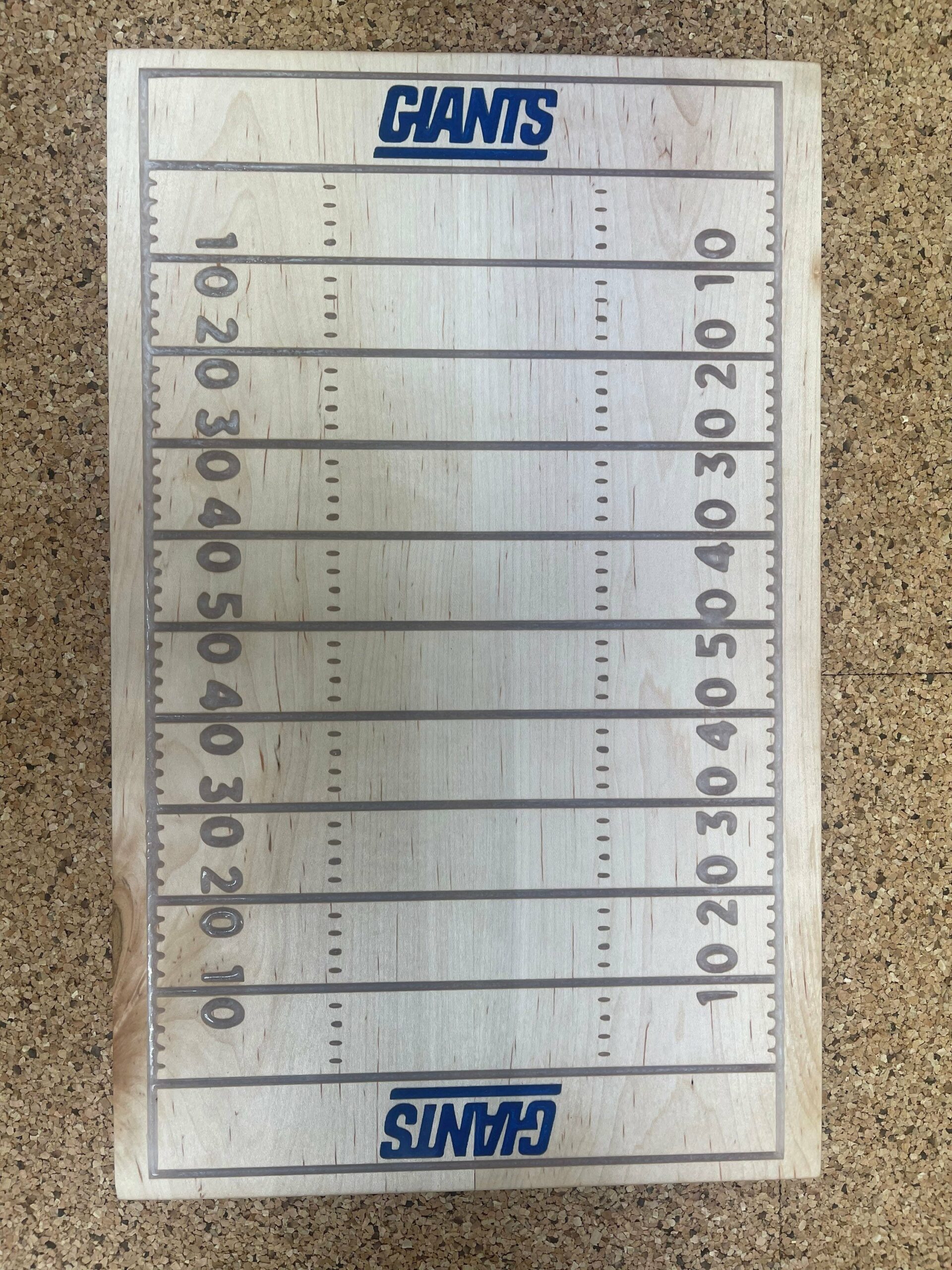 10 x 16 Custom Charcuterie Board, Football field, Serving Board, Cheese Board