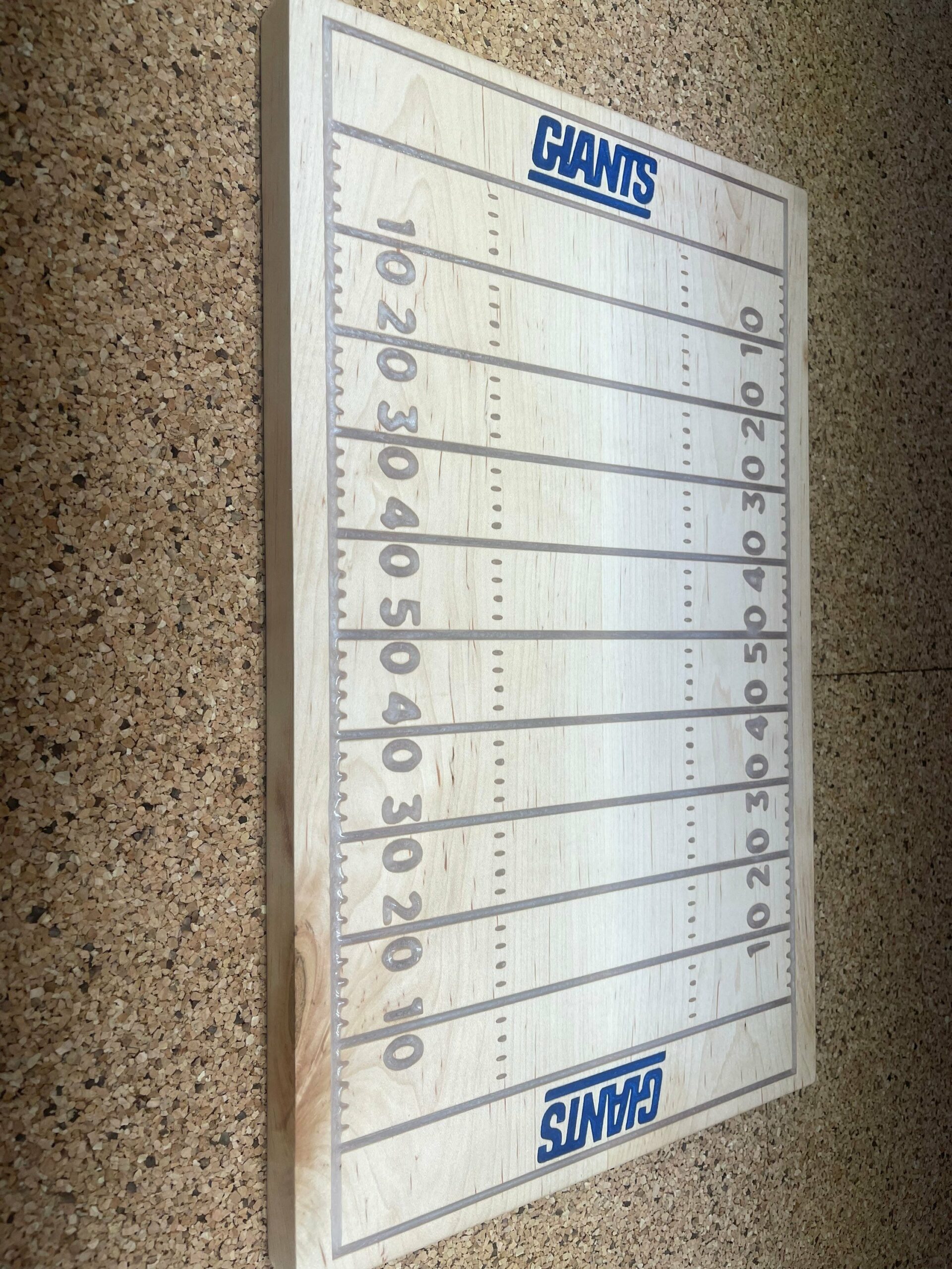 10 x 16 Custom Charcuterie Board, Football field, Serving Board, Cheese Board