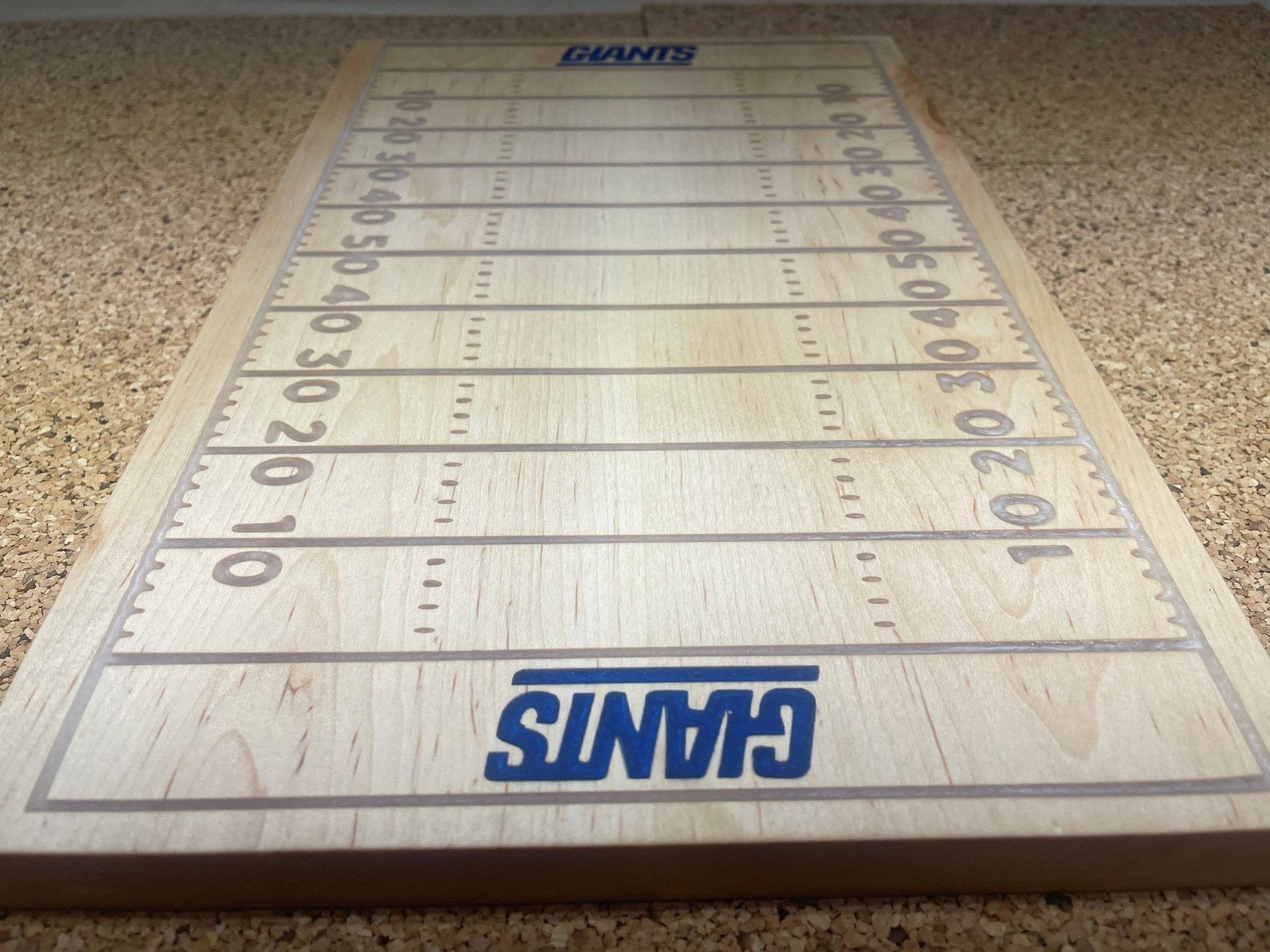 10 x 16 Custom Charcuterie Board, Football field, Serving Board, Cheese Board