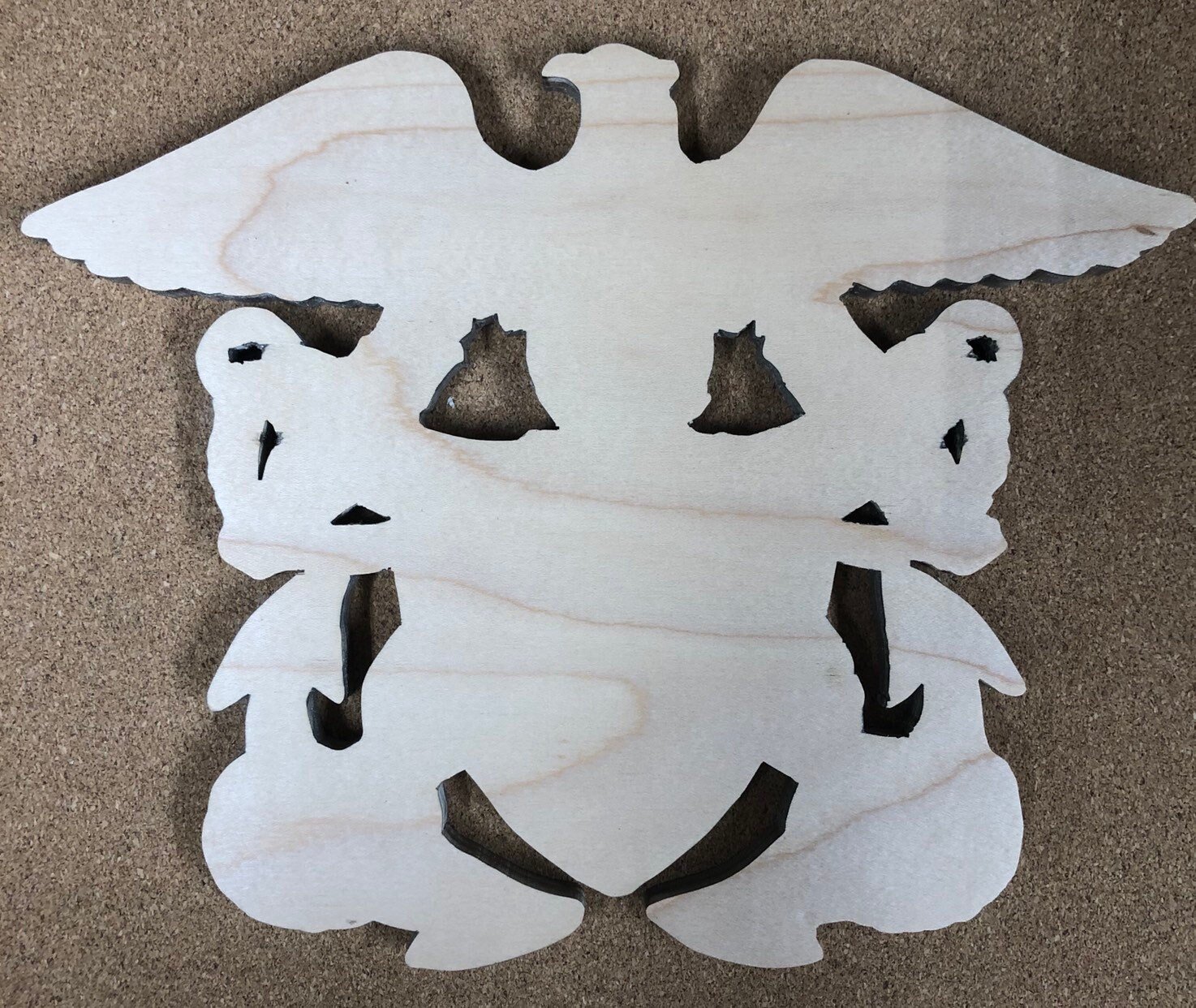 United States Navy Display Shadowbox (Official Crafter of the Navy; License #HOB-NTLPO-SHADBOX01), Corkboard, Cork Display, medal display