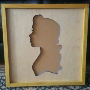 Disney Inspired Pin Display Shadowbox (Belle), Corkboard, Cork Display