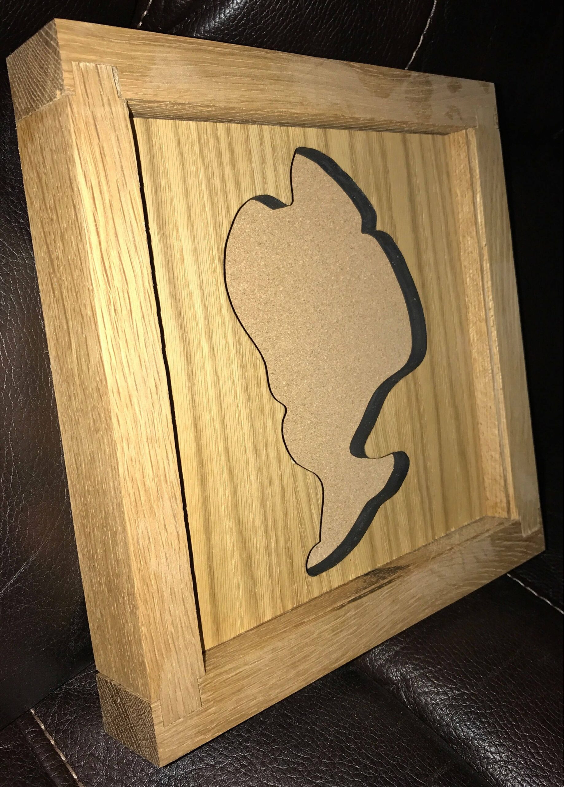Disney Inspired Pin Display Shadowbox (Mrs. Potts and Chip), Corkboard, Cork Display