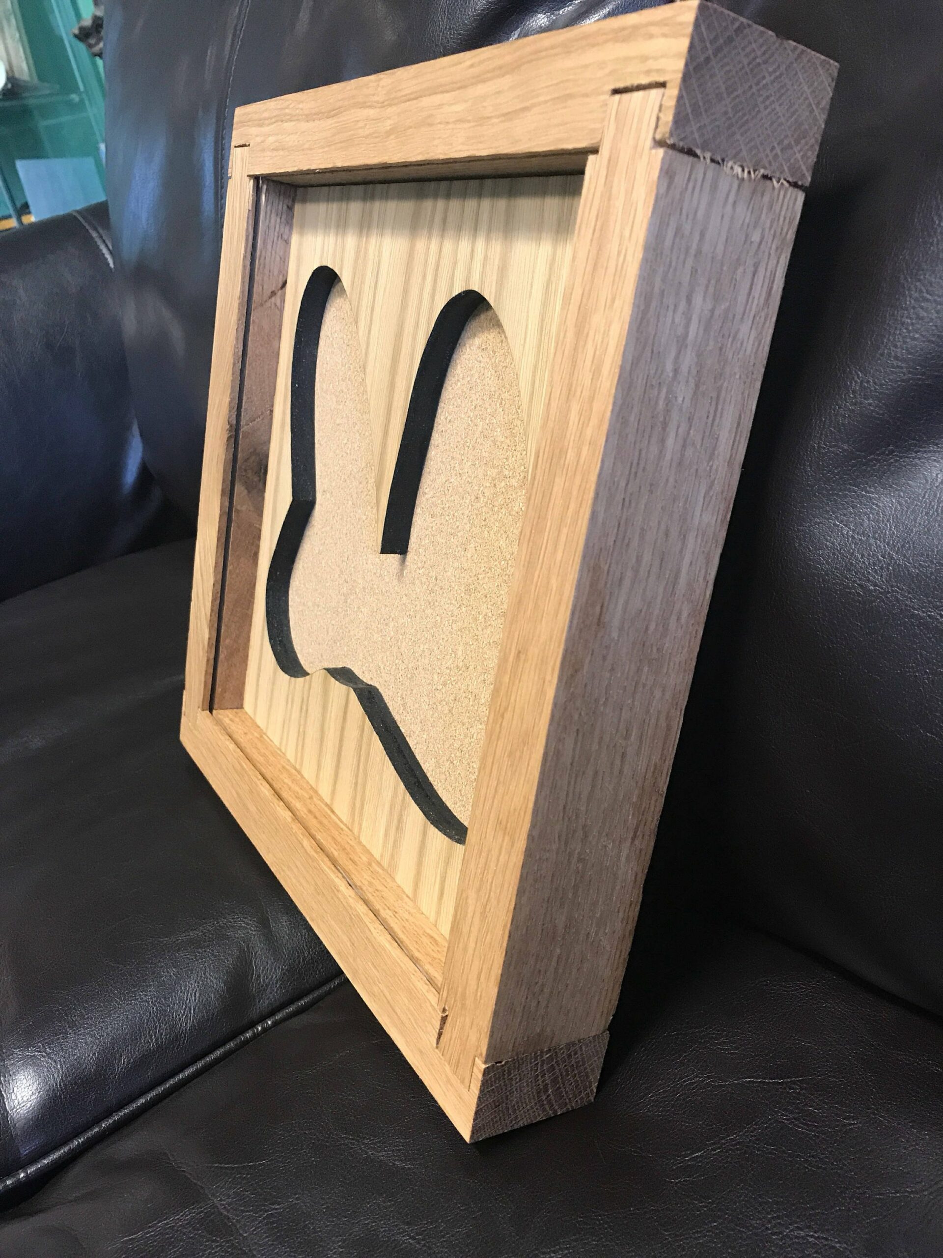 Disney Inspired Pin Display Shadowbox (Minnie Bow), Corkboard, Cork Display