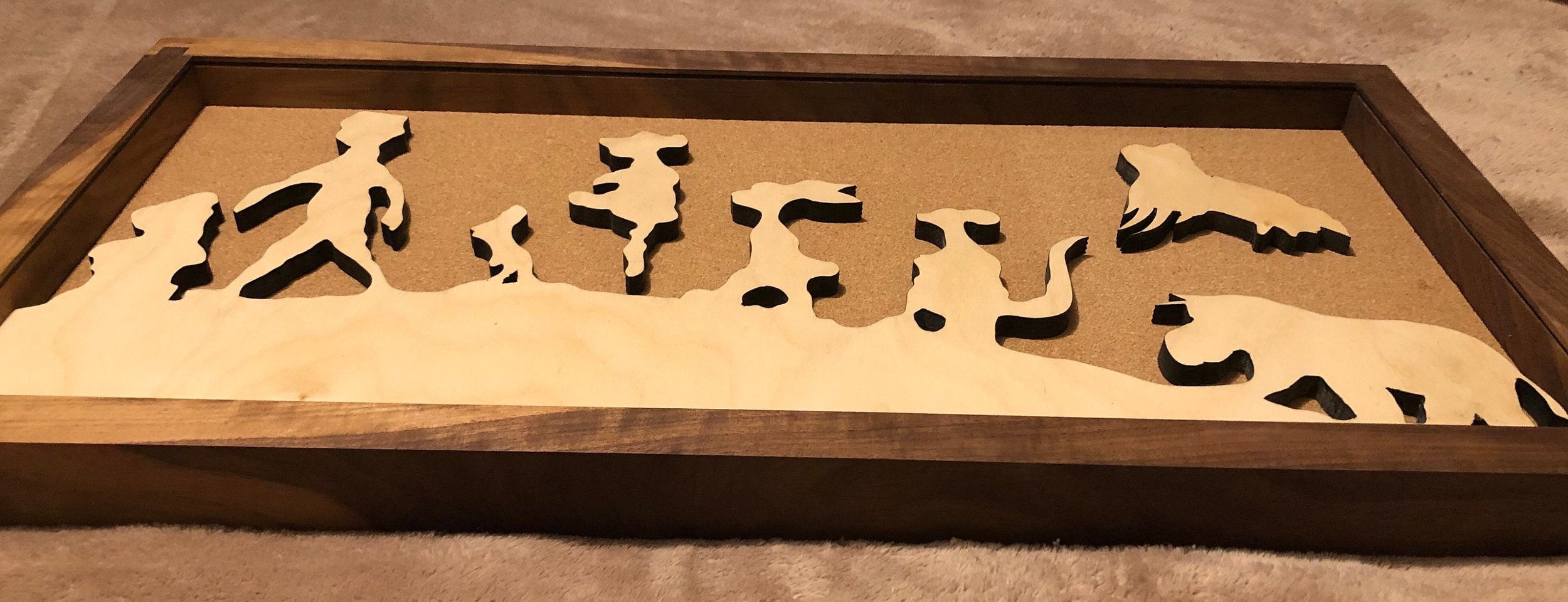 Disney Inspired Winnie the Pooh Pin Display Shadowbox ( Pooh and Friends), Corkboard, Cork Display