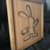Disney Inspired Pin Display Shadowbox (Oswald the Lucky Rabbit), Corkboard, Cork Display