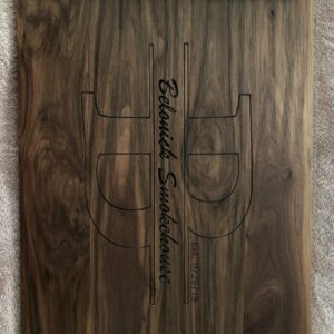 Handmade hardwood engraved serving tray, charcuterie, bbq, serve