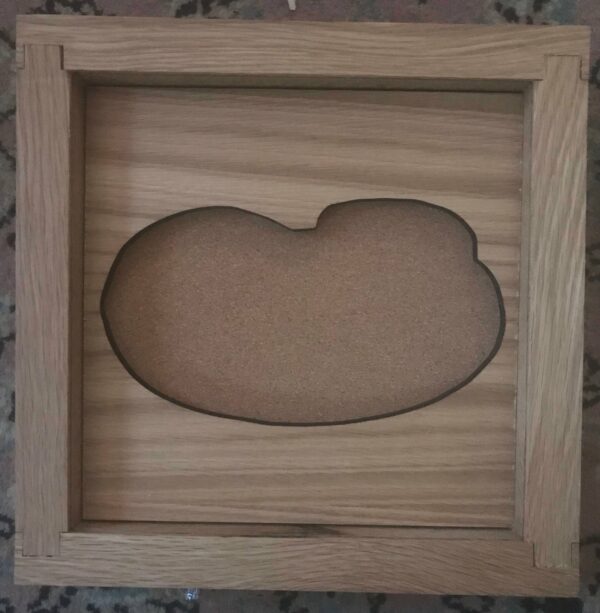 Disney Inspired Pin Display Shadowbox (Mickey Mouse Parts), Corkboard, Cork Display