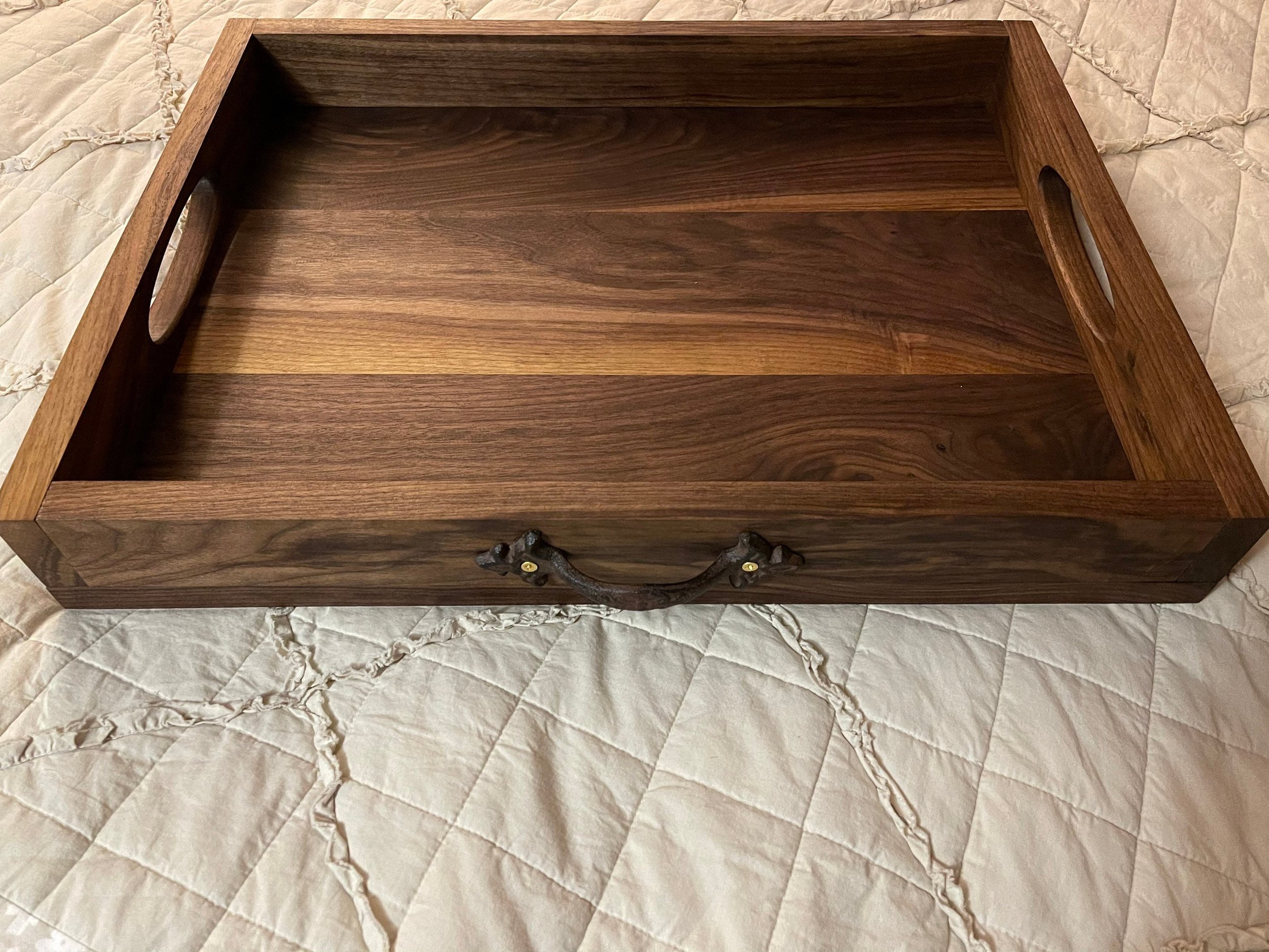 Handmade hardwood engraved charcuterie board, serving, vegetables