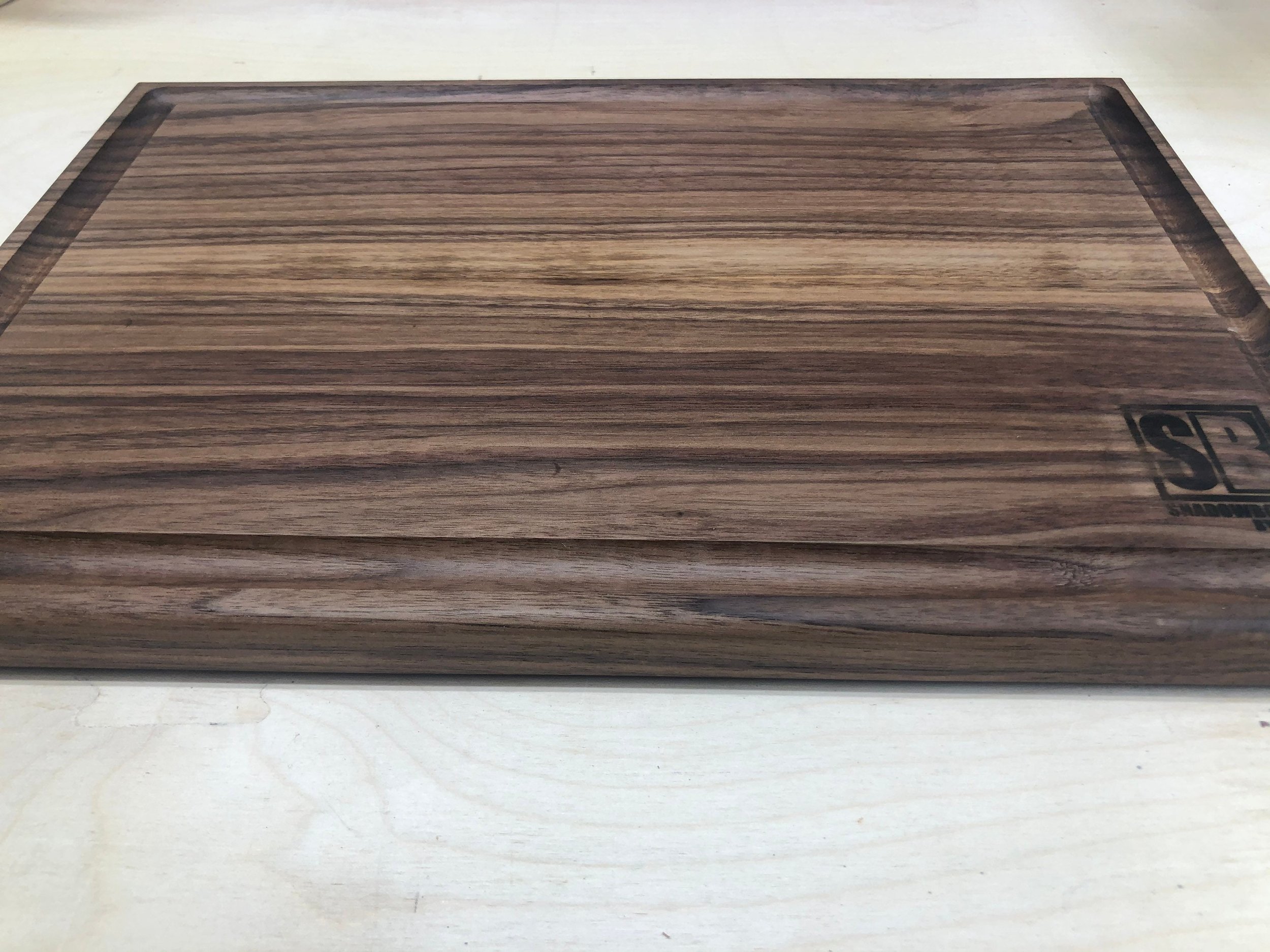Handmade hardwood cutting board, charcuterie, serving