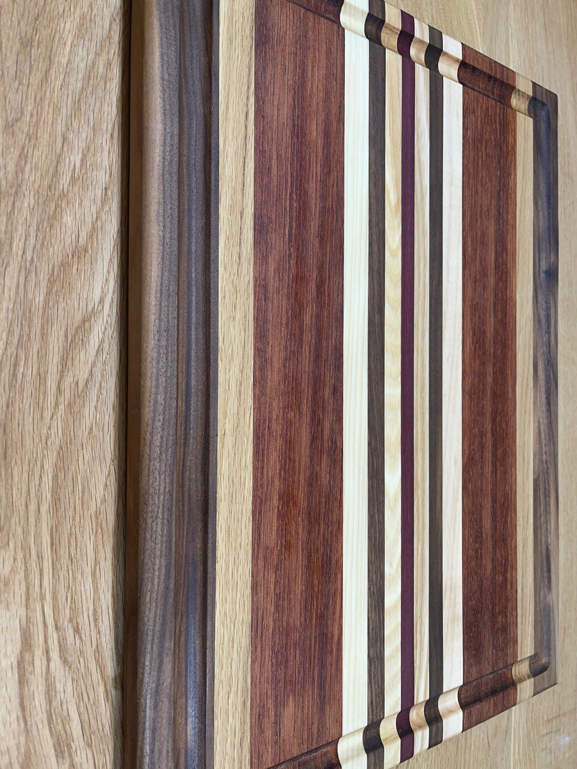 Handmade hardwood cutting board, charcuterie, serving