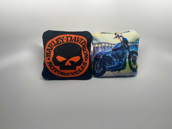 Custom Handmade Cornhole boards with custom bags