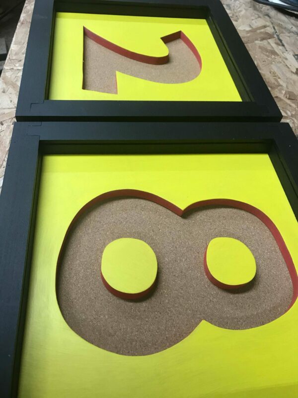 Disney Inspired Pin Display Shadowbox (Mickey Mouse 1928), Corkboard, Cork Display
