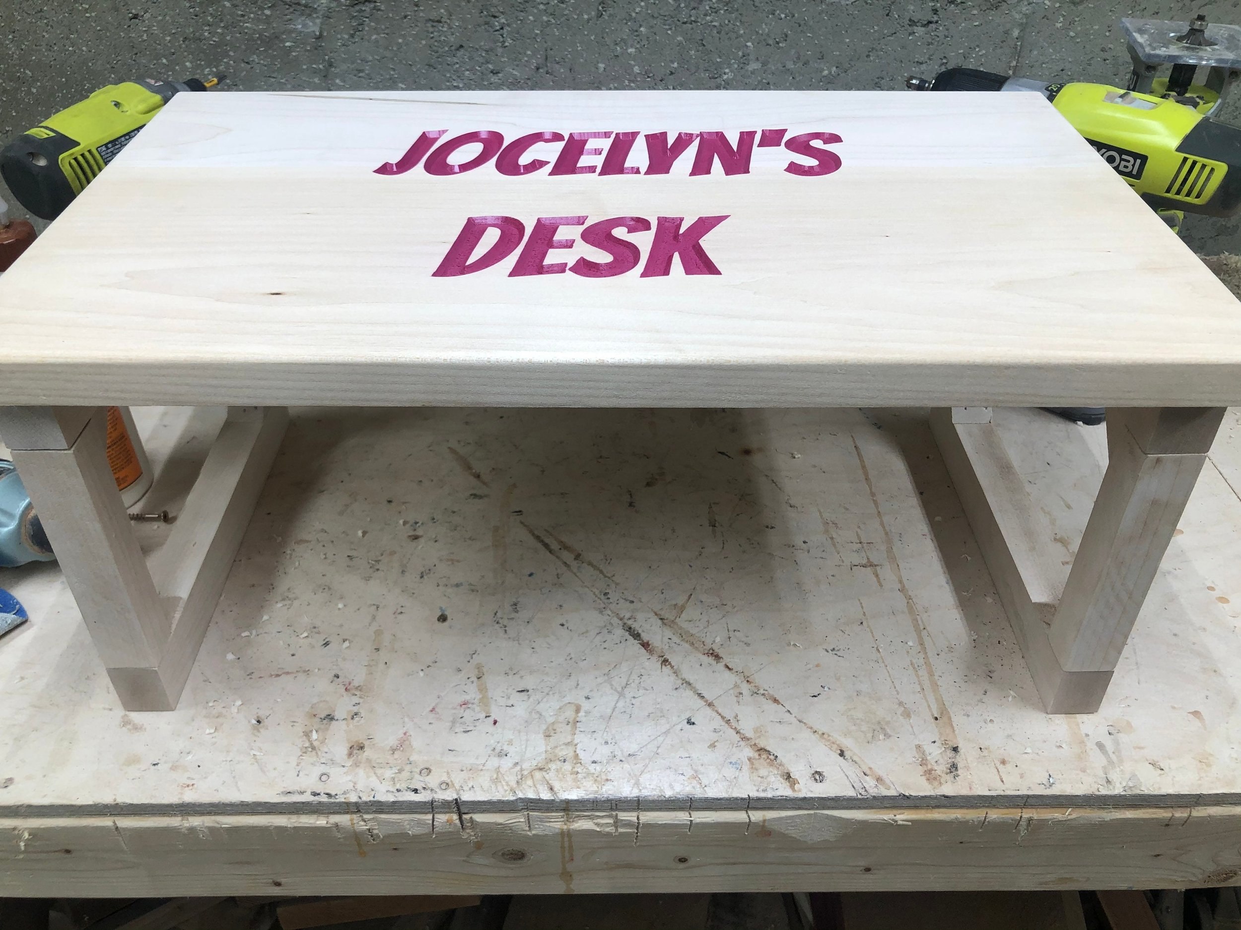 Laptop Distance Learning Table, desk. children, kids room JBird