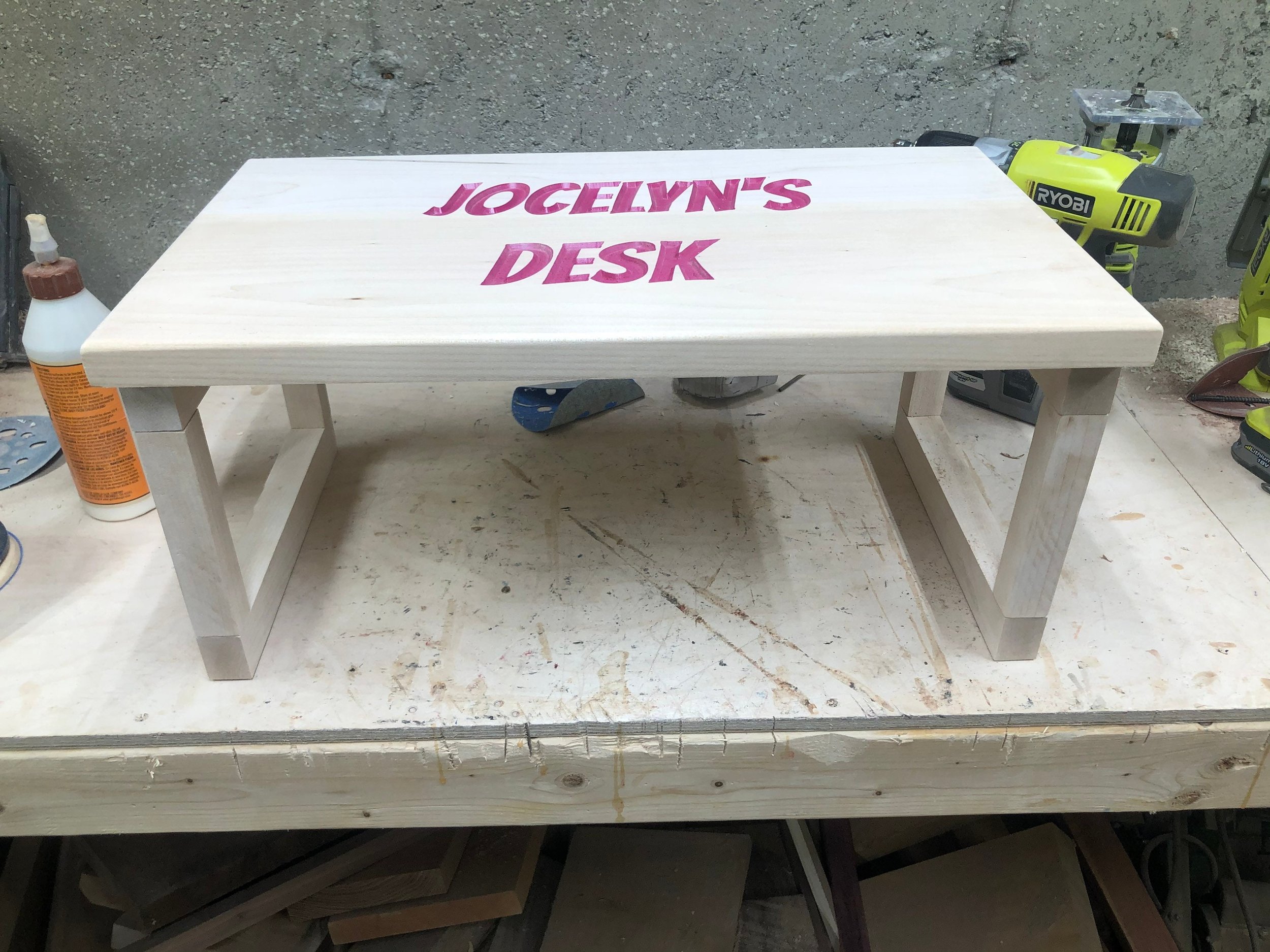 Laptop Distance Learning Table, desk. children, kids room JBird