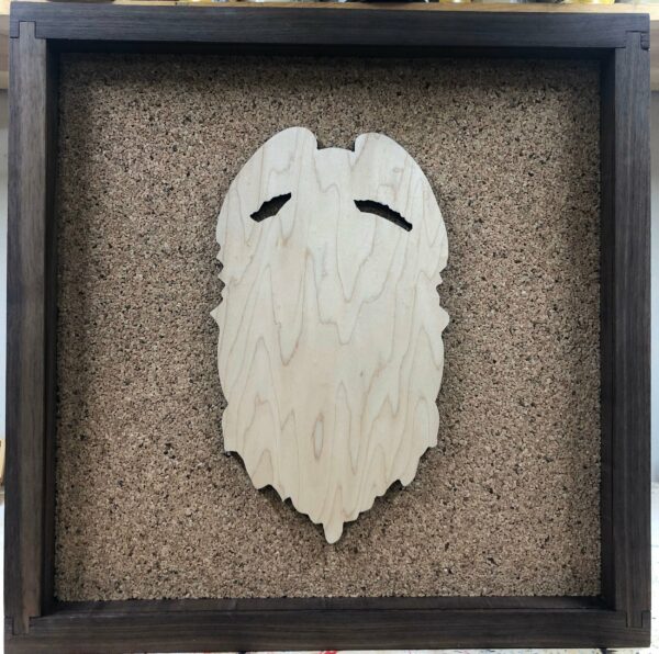 Police Badge(with or without flag) Display Shadowbox, Corkboard, Cork Display, medal display