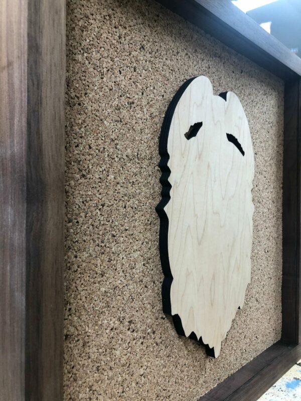 Police Badge(with or without flag) Display Shadowbox, Corkboard, Cork Display, medal display