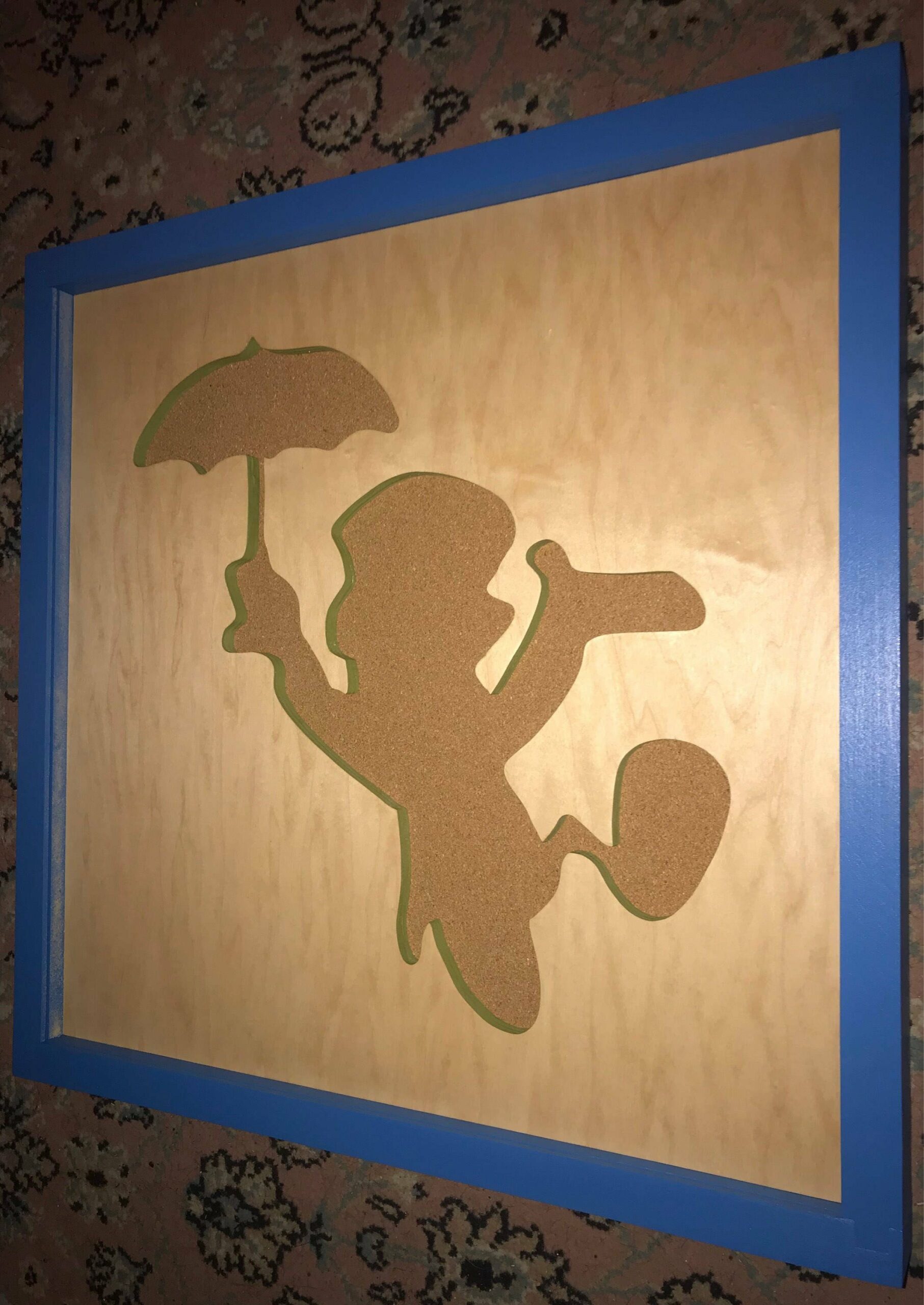 Disney Inspired Pin Display Shadowbox (Jiminy Cricket)