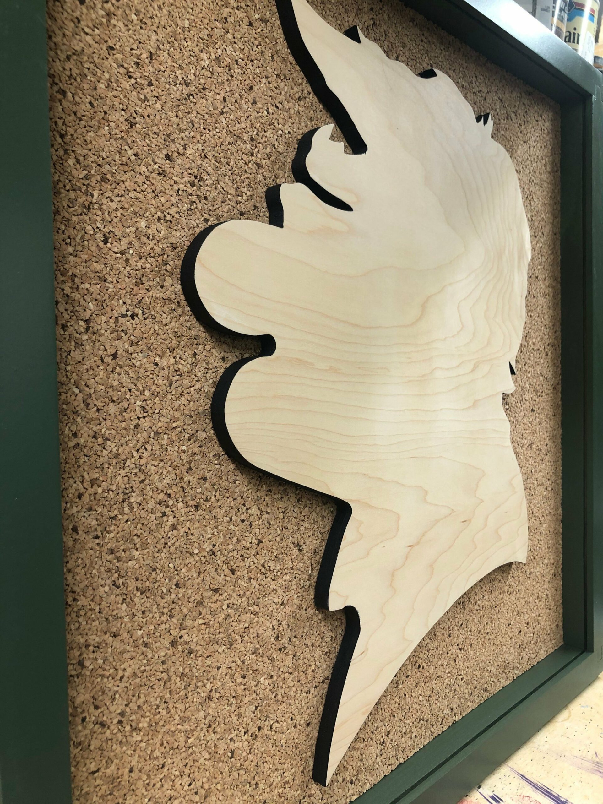 Disney Inspired Pin Display Shadowbox (UP Carl and Ellie Fredricksen), Corkboard, Cork Display