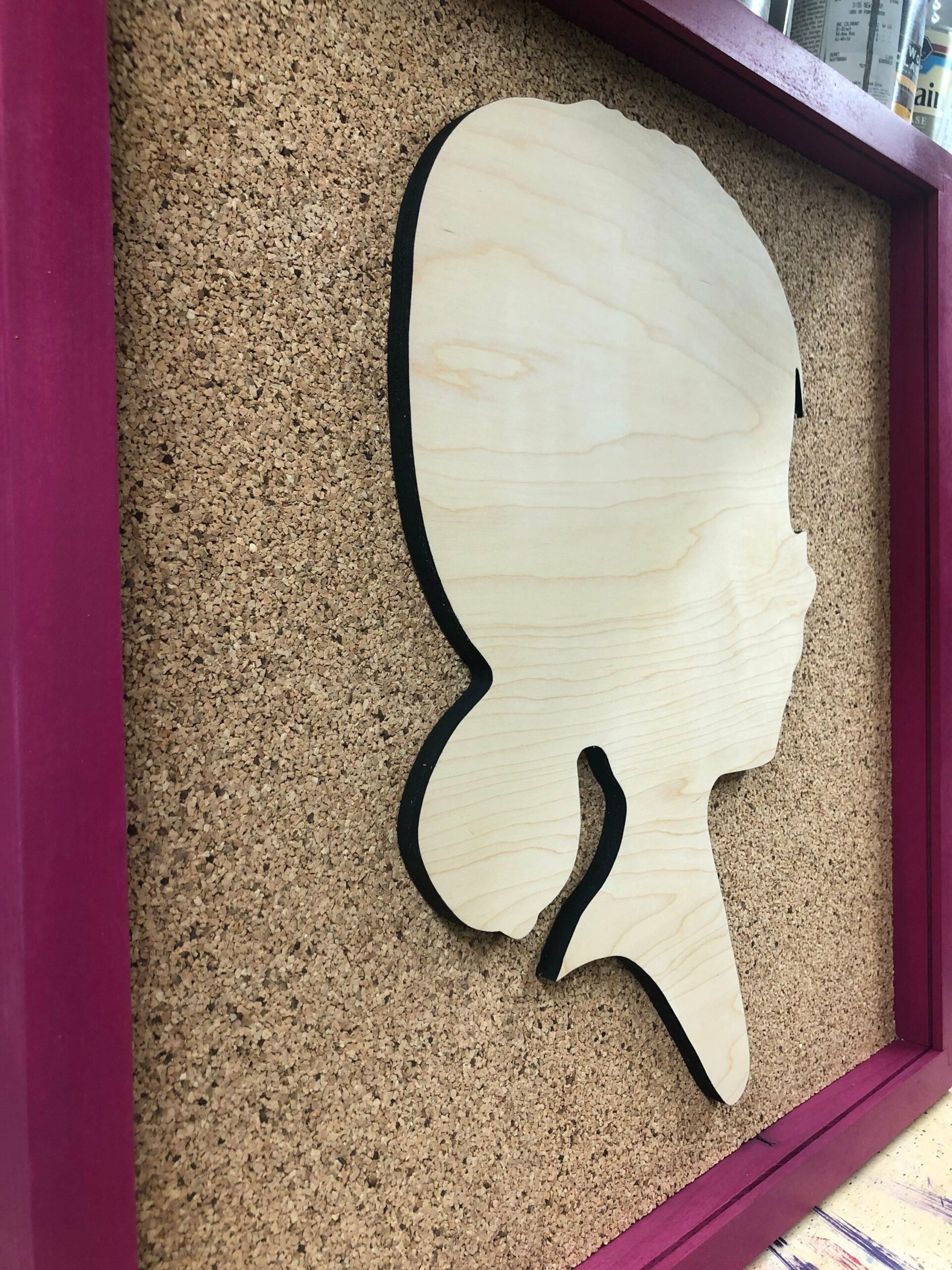 Disney Inspired Pin Display Shadowbox (UP Carl and Ellie Fredricksen), Corkboard, Cork Display