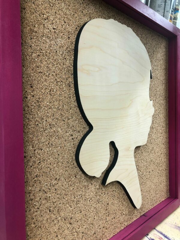 Disney Inspired Pin Display Shadowbox (UP Ellie Fredricksen), Corkboard, Cork Display