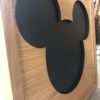Disney Inspired Chalkboard Shadowbox (Mickey Mouse), kitchen, shopping list board, chore list