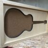 Acoustic Guitar Shaped Pin Display Shadowbox, Corkboard, Cork Display, Pin Board